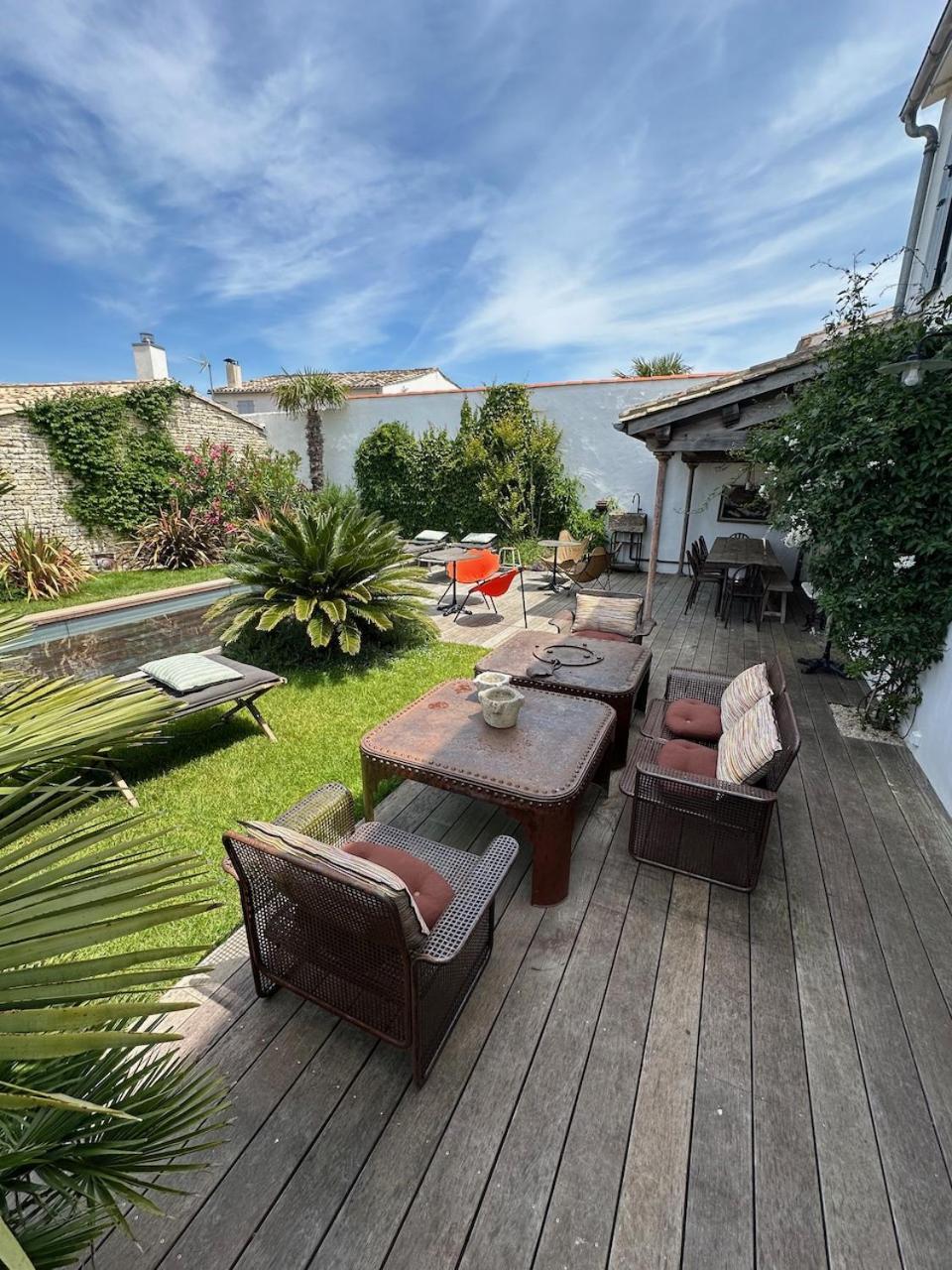 Maisons 322 - Maison La Flamboyante Le Bois-Plage-en-Ré Exteriör bild